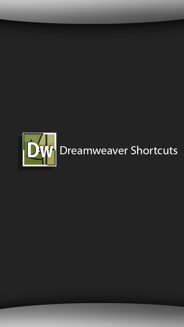 How to cancel & delete Shortcuts for DreamWeaver from iphone & ipad 1