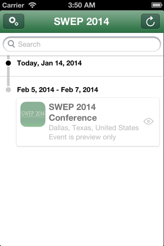 17th Annual SWEP Conference screenshot 2
