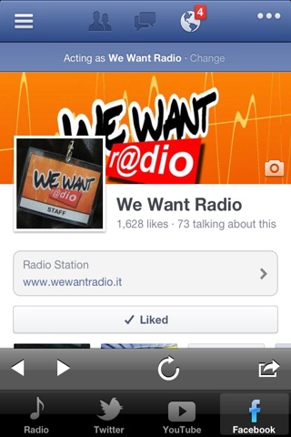 WE WANT radio screenshot 4