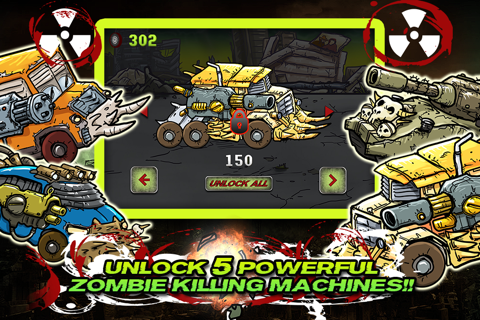 Death Racers Vs. Zombies - Crazy Avoid Obstacles and Crush the Enemy Action Game screenshot 3
