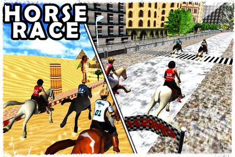 Horse Race ( 3D Racing Games ) screenshot 3