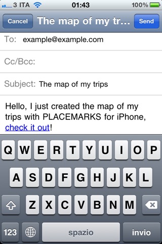 Placemarks screenshot 4