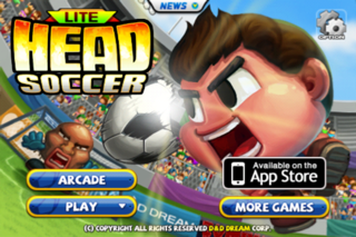 Head Soccer Lite screenshot 1