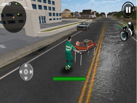 Crazy Ambulance King 3D HD screenshot 3