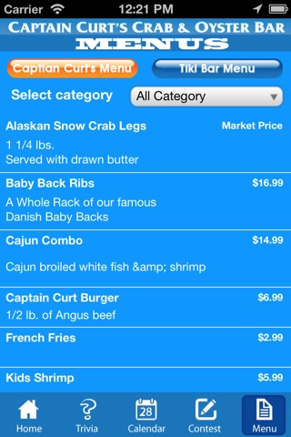 Captain Curt's Crab & Oyster Bar screenshot 4
