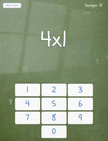 Times tables game screenshot 2