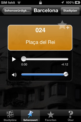 Barcelona Audioreiseführer (Ton auf Deutsch) screenshot 3