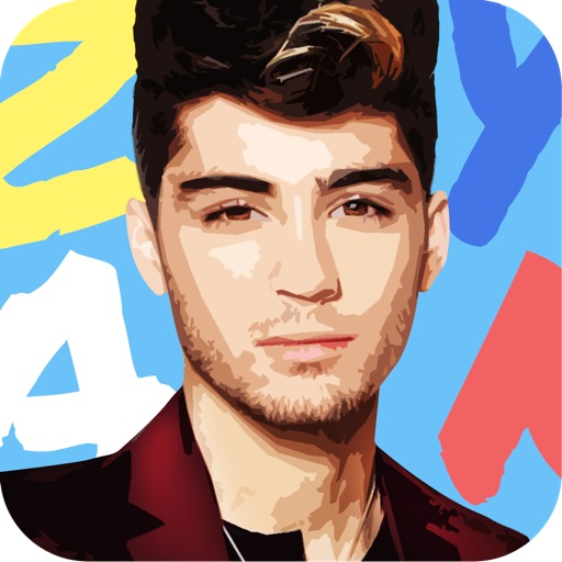 Flip for Zayn Malik of One Direction: Create Free Filtered Wallpapers Daily! iOS App
