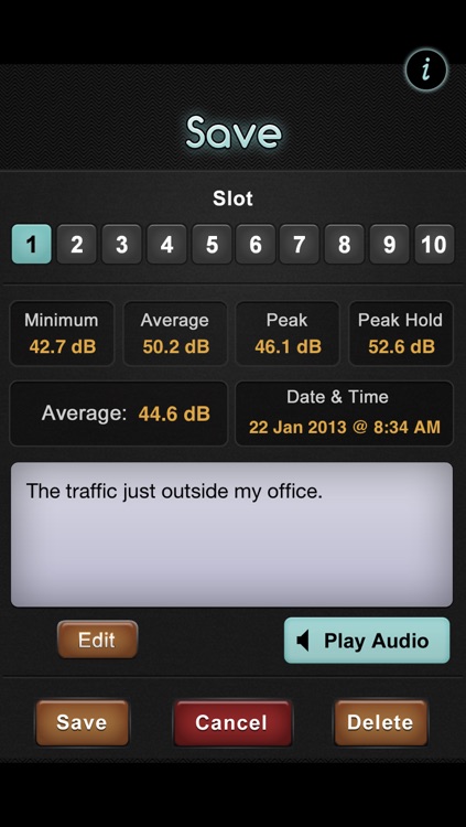 Graphing Decibel Meter screenshot-3