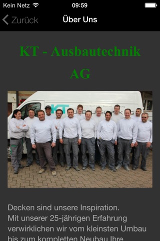 KT Ausbautechnik AG screenshot 2