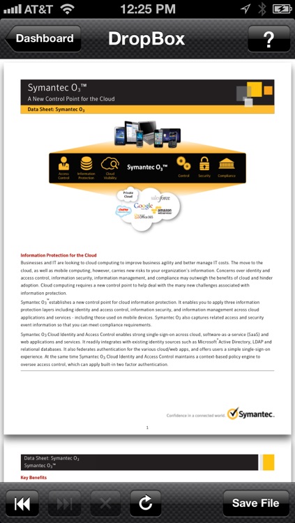 Symantec O3 screenshot-3