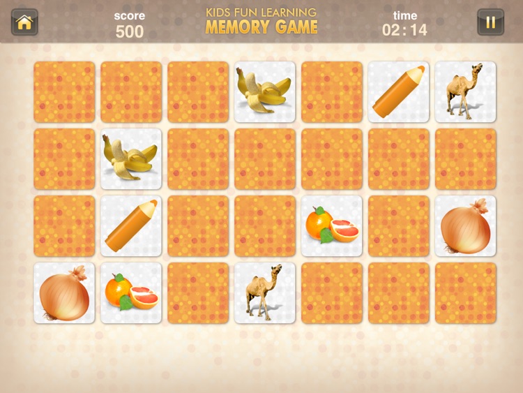 Kids Fun Learning Memory Game screenshot-4