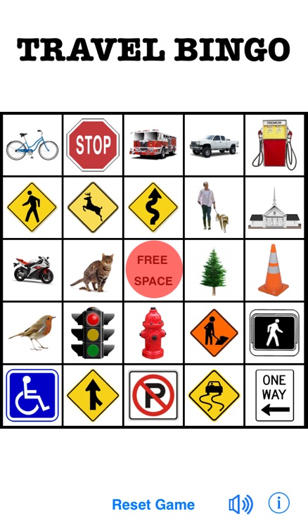 Travel Bingo & Blackout