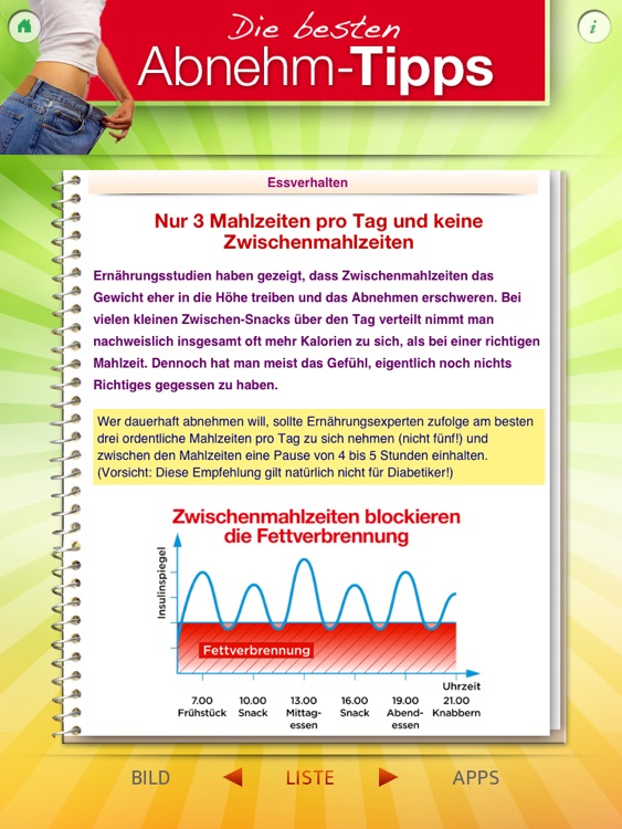 ABNEHM-TIPPS - Die besten Tipps & Tricks zum Abnehmen und Schlankbleiben screenshot-3