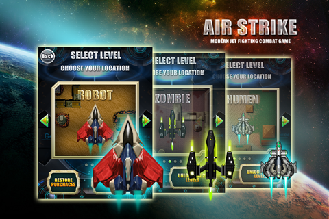 Air Strike Free - Modern Jet Fighting Combat Game screenshot 2