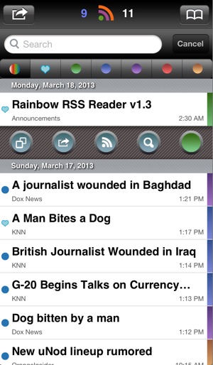 Rainbow RSS Reader(圖5)-速報App