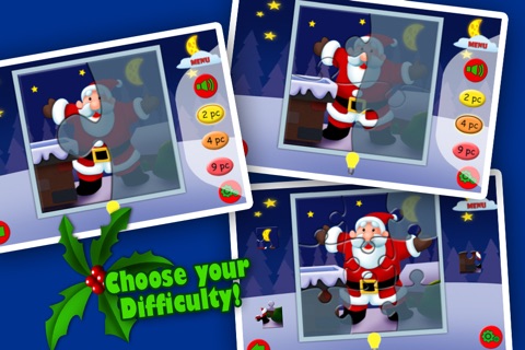 Christmas Jigsaw Puzzles 123 - Fun Learning Game for Kids screenshot 2
