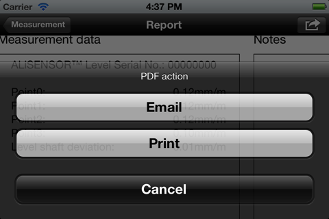 Shaft Level for ALiSENSOR™ Level screenshot 4