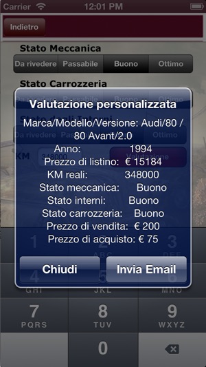 Valutazione AUTO Usate LITE(圖5)-速報App