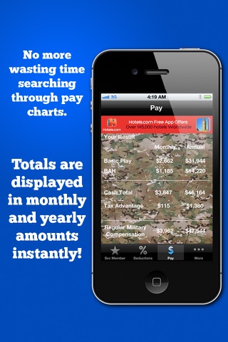 Military Pay Calculator screenshot 4