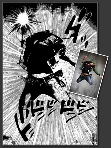 Manga Comics Camera for iPad screenshot 4