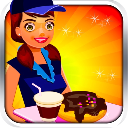 Happy Waitress icon