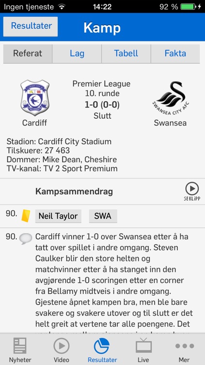 TV 2 Sporten for iPhone