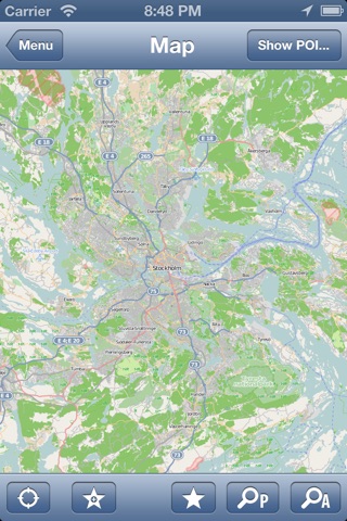 Stockholm, Sweden Offline Map - PLACE STARS screenshot 2