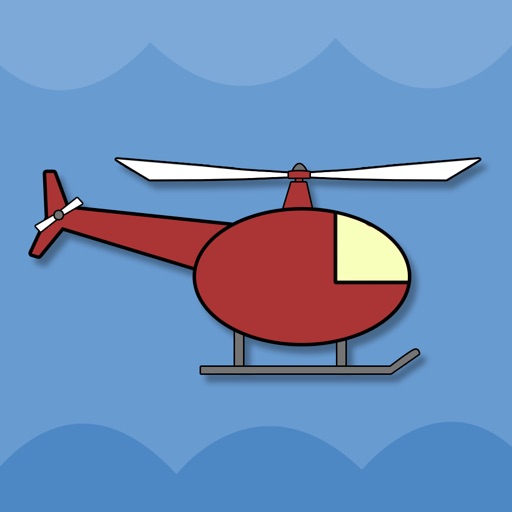 Flying Helicopter Adventure Icon