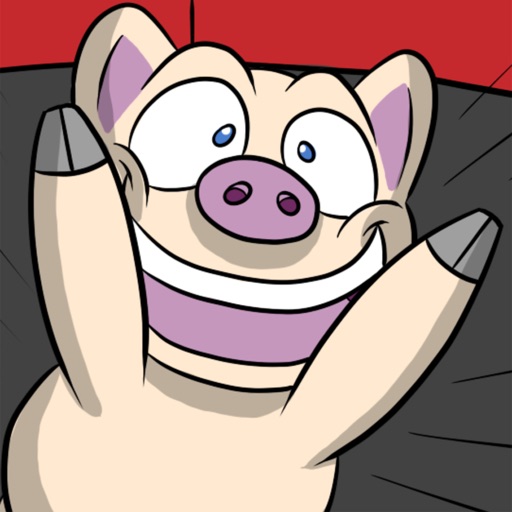 Ham and Pig's Escape the Farm Game: A Fun Bacon Racing Adventure icon