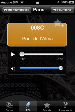 Paris audioguide touristique (audio en français) screenshot 3