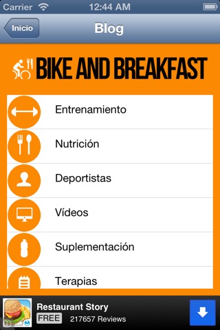 Bike And Breakfast por @jmovellan screenshot 2