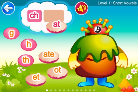 Howie Hungry Monster (Build Words) screenshot 2