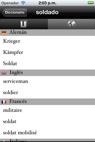 Spanish Dictionary Free screenshot 3