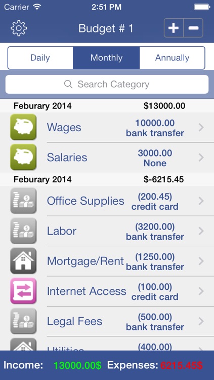 Expense Tracker with Pocket Budget