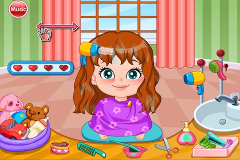 Baby Haircut & Baby Dress up - A Beautiful Girl screenshot 2