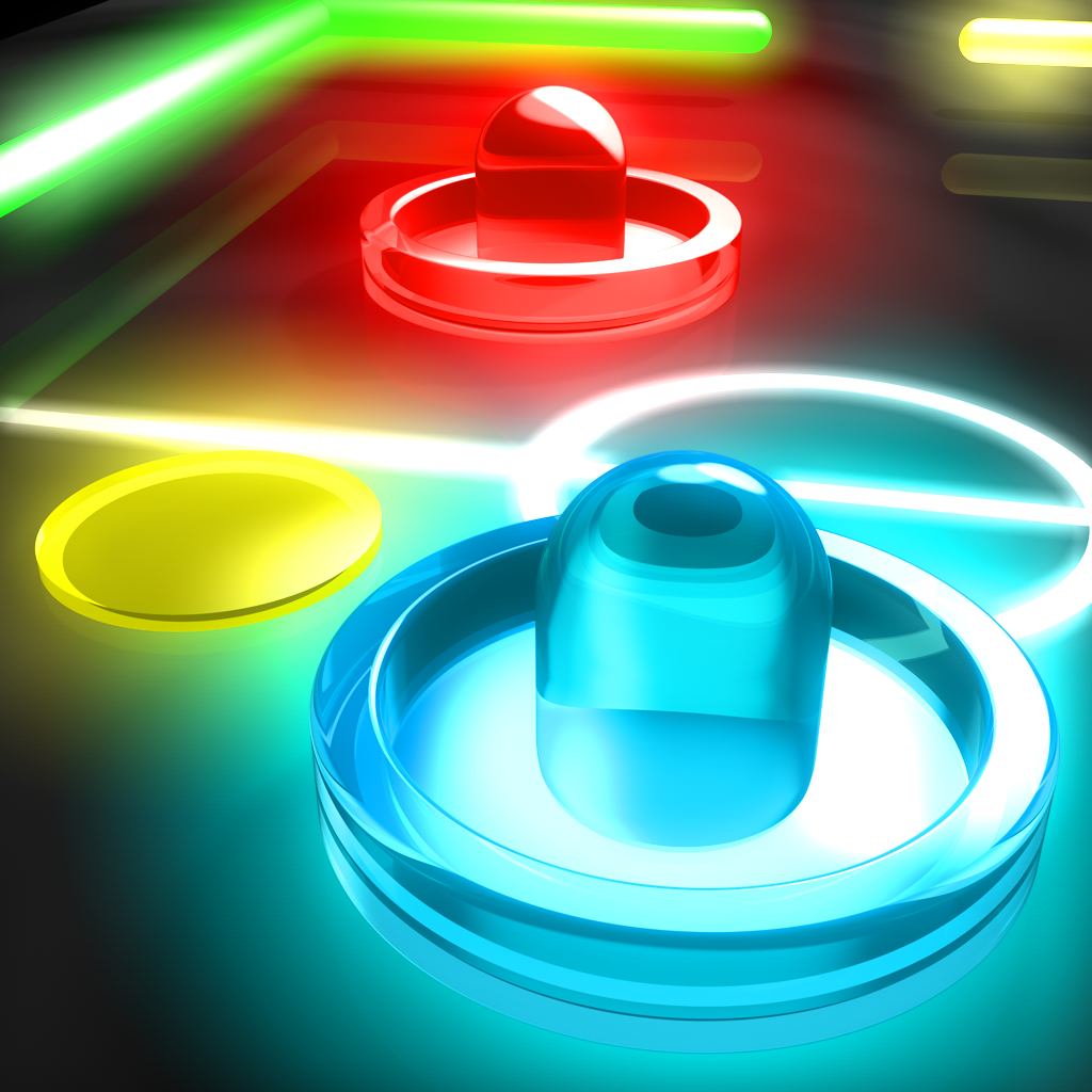 Glow Hockey 2 App Icon