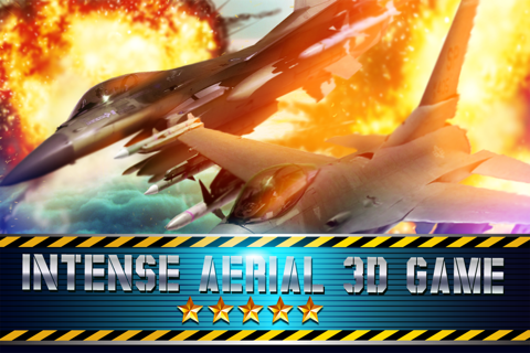 Norad Frontline Fighter Jet Defence: 3D airplane blast & shoot game screenshot 3