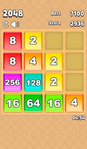 2048糖果刷卡瓷砖冒险游戏