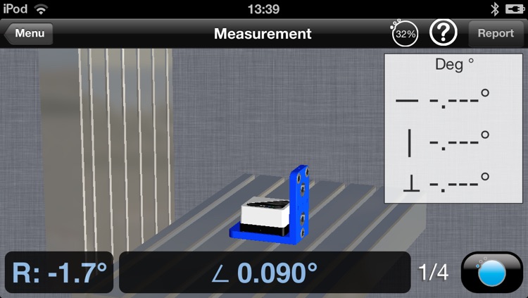 Squareness for ALiSENSOR™ Level