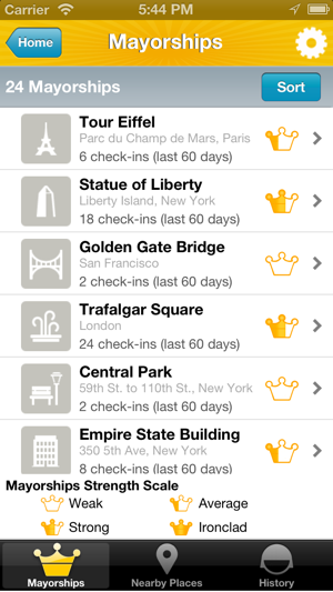 Uber Mayor for Foursquare(圖1)-速報App