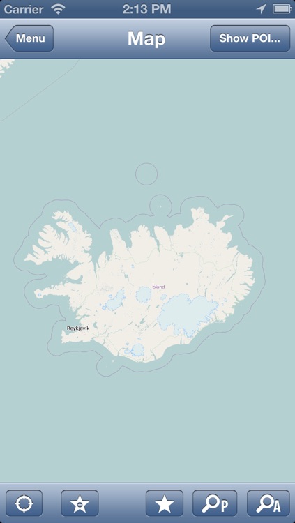 Iceland Offline Map - PLACE STARS