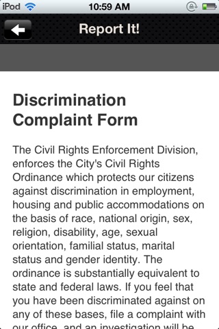 KCMO Civil Rights Report It! screenshot 3