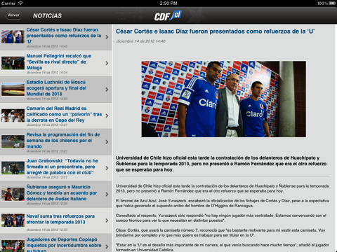 CDF Chile para iPad screenshot 4