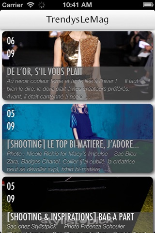 Trendys Le Mag screenshot 2