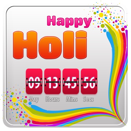 Holi Countdown-Festival of Colours icon