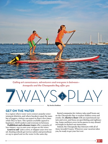 Annapolis & the Chesapeake Bay Visitors Guide 2013 screenshot 4