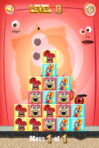 Fluffy Monster Face Match Wars - Cool Puzzle Crush Frenzy screenshot 4