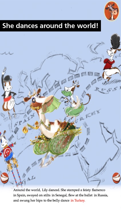 Prancing, Dancing Lily - An Interactive Storybook by Marsha Diane Arnold