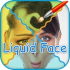 Liquid Face , Comic Face Effects , distort - Funny Photo Warp, Deform , Booth تغير و تشويه الوجه بشكل مضحك تكبير الأنف والعين رسم وتلوين